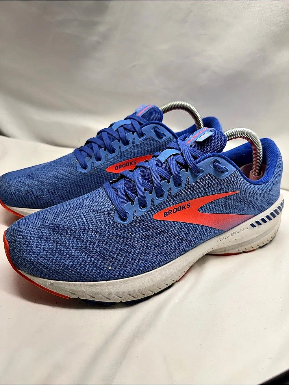 Brooks Ravenna 11 Men's Blue & Orange US 10 D Athletic Shoes